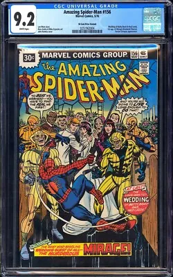 Buy Amazing Spider-Man #156 CGC 9.2 (1976) 30 Cent Price Variant! Ned Leeds! L@@K! • 950.15£