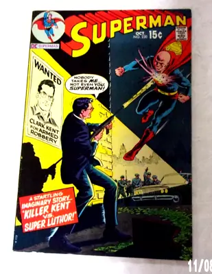 Buy Superman #230 1970 Tight Fn Killer Kent Versus Super Luthor  Swan Cov • 16.60£