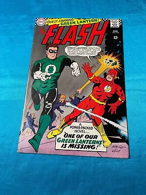 Buy Flash # 168 Mar. 1967, Green Lantern! Fine Minus Condition • 15.81£