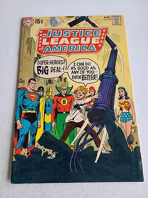 Buy Justice League Of America #73 , DC 1969 Comic Book, 1st Appear Aquarius, FINE- • 17.37£