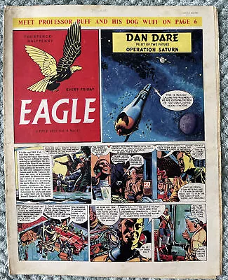 Buy Eagle Comic Vol 4 No 1, 3rd July 1953 Dan Dare • 7.95£