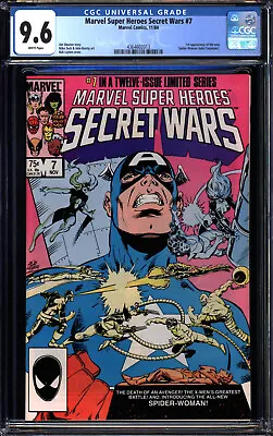 Buy Marvel Super Heroes Secret Wars  #7 Cgc 9.6 1st App New Spider-woman #4364602013 • 70.20£