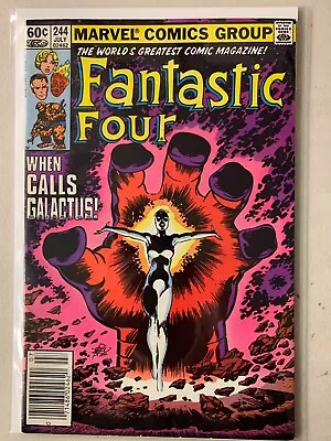 Buy Fantastic Four #244 Newsstand, 1st Appearance Nova 6.0 (1982) • 15.89£