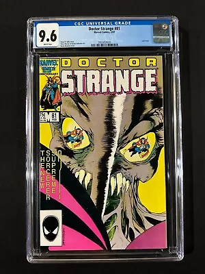 Buy Doctor Strange #81 CGC 9.6 (1987) - Last Issue • 56.29£