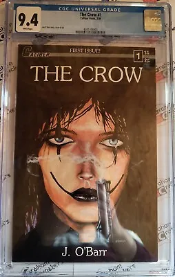 Buy The Crow #1 (1989) CGC 9.4 1st Print VERY RARE 1st  FULL Appearance Of The Crow! • 1,444.45£