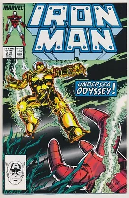 Buy Iron Man #218 Comic Book - Marvel Comics! • 2.37£
