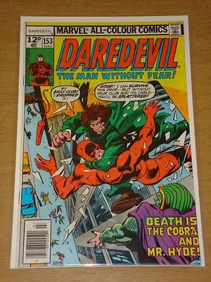 Buy Daredevil #153 Marvel Comic Near Mint Condition July 1978 • 14.99£
