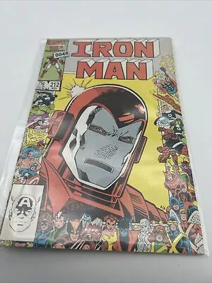 Buy Iron Man #212 1986 Marvel Comics Comic Book  • 3£