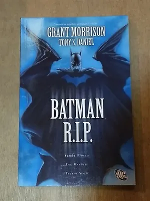 Buy Batman R.i.p. Morrison Daniel Dc Comics Tpb (paperback) 9781848562035< • 7.99£