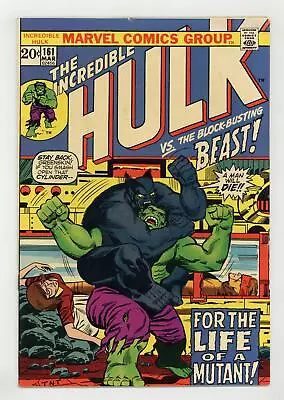 Buy Incredible Hulk #161 FN- 5.5 1973 • 42.10£