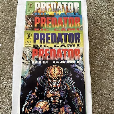 Buy Predator Big Game (1991) #1-4 Complete Set, Full Run - Dark Horse Comics, Aliens • 17.39£