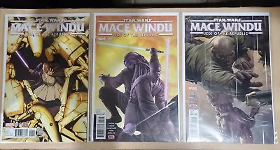 Buy Star Wars: Mace Windu - Jedi Of The Republic #1-3 Of 5  (2017) Series Marvel • 23.71£