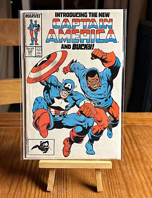 Buy Captain America #334 Comic Book  Lemar Hoskins Becomes Bucky Marvel Comics FN • 3.99£