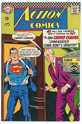 Buy Action Comics #345 (1967)  Allen Funt's CANDID CAMERA!  Famous 60's TV! • 42.50£