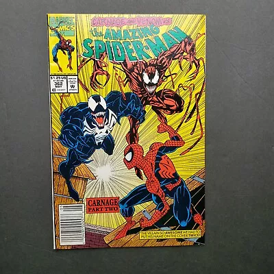 Buy The Amazing Spider-Man #362 Marvel 1992 Carnage And Venom Vs • 23.70£