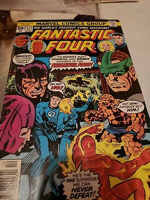 Buy Fantastic Four #177 (Marvel 1976) KEY 1st Texas Twister & Captain Ultra! Perez • 4£