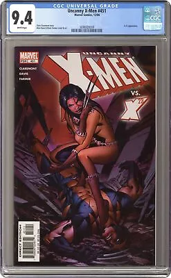 Buy Uncanny X-Men #451 CGC 9.4 2004 3696928009 • 37.58£