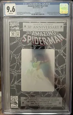 Buy Amazing Spider-Man #365 CGC 9.6 🔑 1st Appearance Of Spider-Man 2099 🔑 1992 🔥 • 59.16£