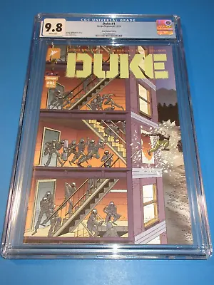 Buy Duke #1 1:10 Boss Variant Image Comics GI Joe CGC 9.8 NM/M Gorgeous Gem Wow • 49.78£