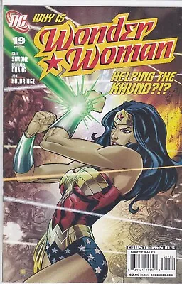 Buy Dc Comics Wonder Woman Vol. 3  #19 Jun 2008 Free P&p Same Day Dispatch • 4.99£