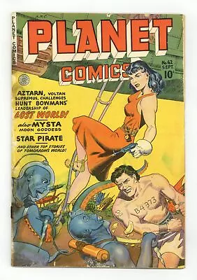 Buy Planet Comics #62 FR 1.0 1949 • 242.52£