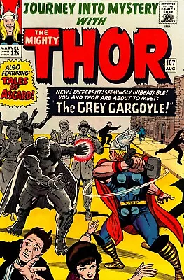 Buy Marvel- Journey Into Mystery #107 (1964) Thor - 1st Grey Gargoyle🔑 Jack Kirby • 173.14£