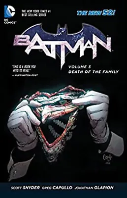 Buy Batman Vol. 3: Death Of The Family The New 52 Paperback Scott Sny • 5.14£