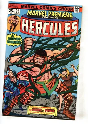 Buy Marvel Premiere #26 1972-1st Solo HERCULES Title-comic Book • 31.25£