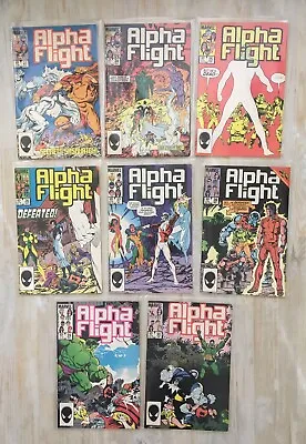 Buy Alpha Flight Volume 1 Issues 23 24 25 26 27 28 29 30 Marvel Comics Byrne • 19.99£