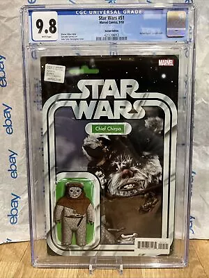 Buy Star Wars Vol 4 #51 Chief Chirpa Ewok  Action Figure Cover  Cgc 9.8 Comic • 51.34£