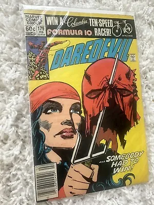 Buy Daredevil # 179 Newsstand Rare - Elektra, Frank Miller Cover And Story VG/F • 6.40£