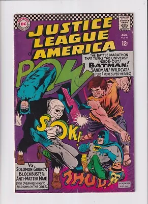 Buy Justice League Of America (1960) #  46 (4.0-VG) (197830) Sandman, Wildcat 1966 • 18£