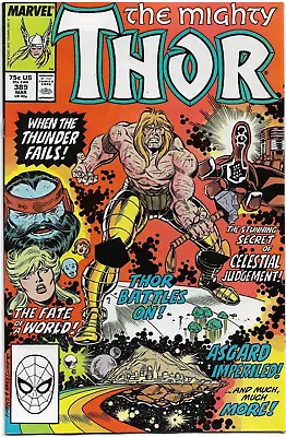 Buy Thor#389 Vf/nm 1988 Marvel Bronze Age Comics • 18.82£