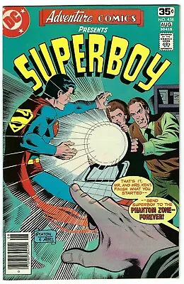 Buy Adventure Comics 458 VF+ 8.5 Bronze Age Superboy • 7.95£
