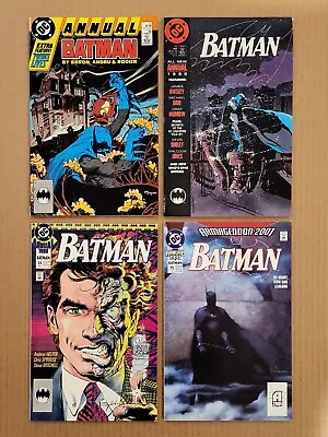 Buy Batman Annual #12,13,14,15 Lot Of 4 DC 1988 To 1991 VF Avg • 11.85£