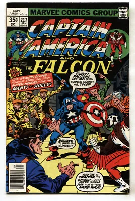 Buy Captain America #217 1978-first Marvel Man/quasar-vf/nm • 61.15£