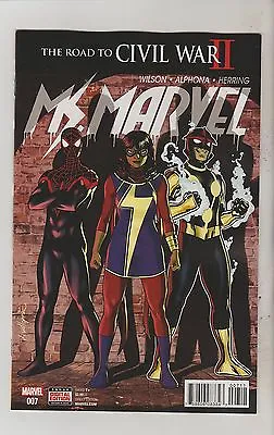 Buy Marvel Comics Ms Marvel #7 July 2016 1st Print Nm • 4.25£