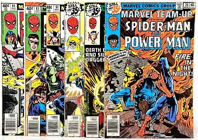 Buy 6 Marvel Team-Up Spider-Man & 75 Power Man 76 Dr. Strange 77 Ms. Marvel 81 83 84 • 12.52£