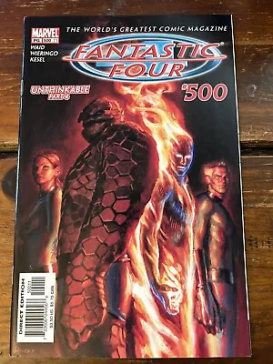 Buy Fantastic Four #500 Unthinkable Part 4 Sept. 2003 Marvel Comics • 6.20£
