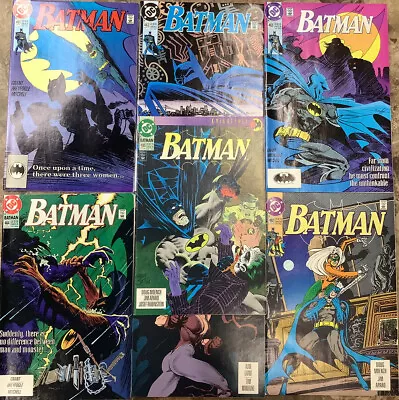 Buy Batman #461-464,479,482,496 DC 1991-93 Comic Books • 15.78£