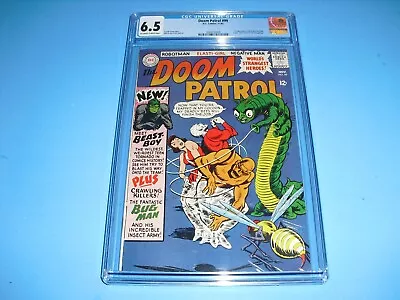 Buy Doom Patrol #99 CGC 6.5 W/ OW/W Pages From 1965! DC 1st Beast Boy FN Fine • 319.80£