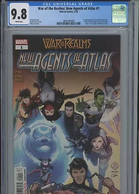 Buy War Of The Realms: New Agents Of Atlas #1 2019 CGC 9.8 • 47.44£