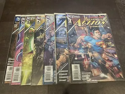 Buy Action Comics (New 52) ISSUES 1-7 - Unread, Amazing Condition, Bagged & Boarded • 28.99£