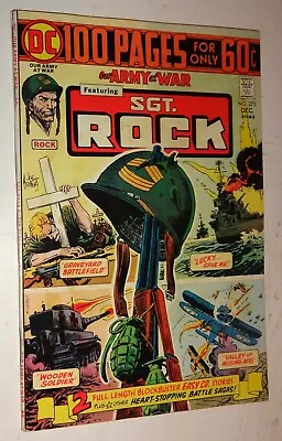 Buy Our Army At War Sgt Rock #275 100 Page  Giant Joe Kubert 1974 Vf • 21.19£