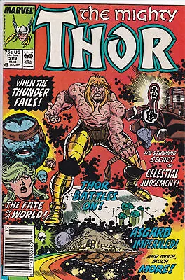 Buy Thor (Mighty) #389, Vol. 1 (1966-1996, 2009-2011) Marvel Comics, Newsstand • 7.33£