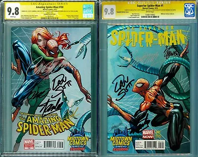 Buy Amazing Spider-Man 700 & Superior Spider-Man 1 CGC SS 9.8 Lee. Holland. • 2,000£
