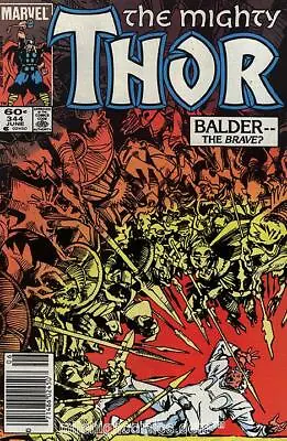 Buy The Mighty Thor #344 (1966) Vf Marvel 1st App Malekith • 29.95£