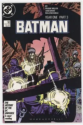 Buy Batman 406 DC 1987 NM- 1st Print Year One Frank Miller Catwoman • 13.27£