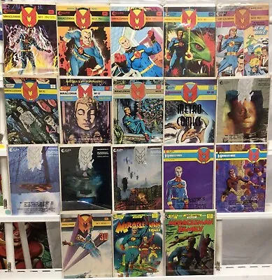 Buy Eclipse Comics Miracleman Run Lot 1-24 Missing 14,15,17,18 Plus 3-D, Mini-Series • 216.66£