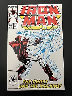 Buy Iron Man #219 June 1987 1st. Ghost Marvel • 23.99£